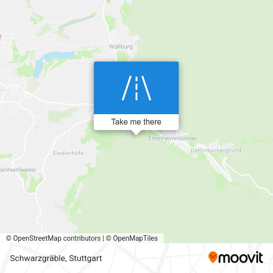 Карта Schwarzgräble