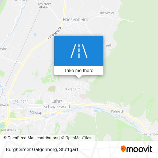 Burgheimer Galgenberg map