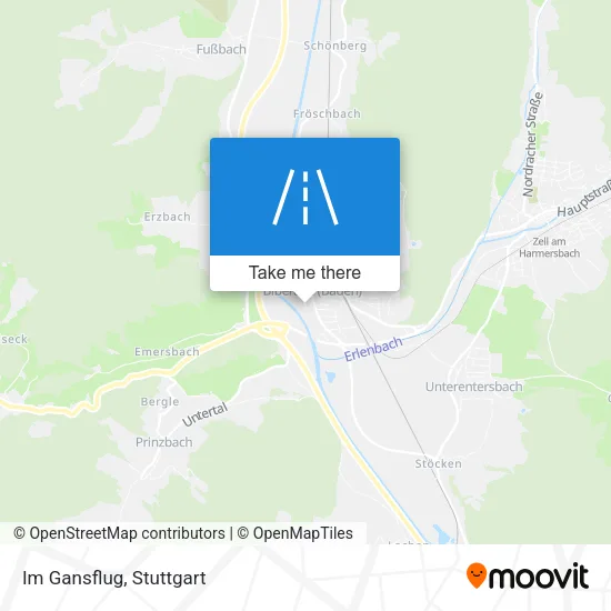Карта Im Gansflug
