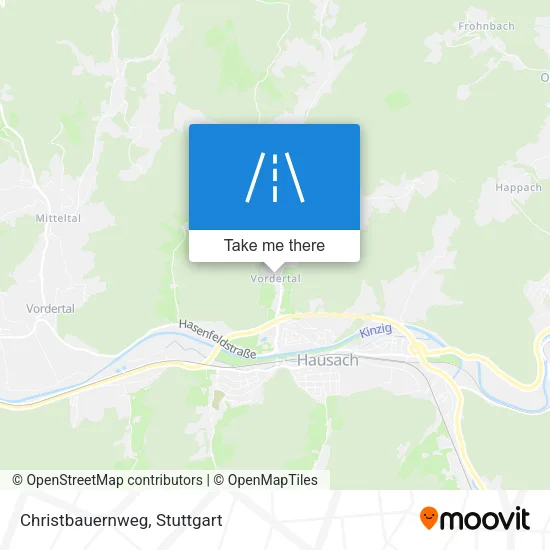 Карта Christbauernweg