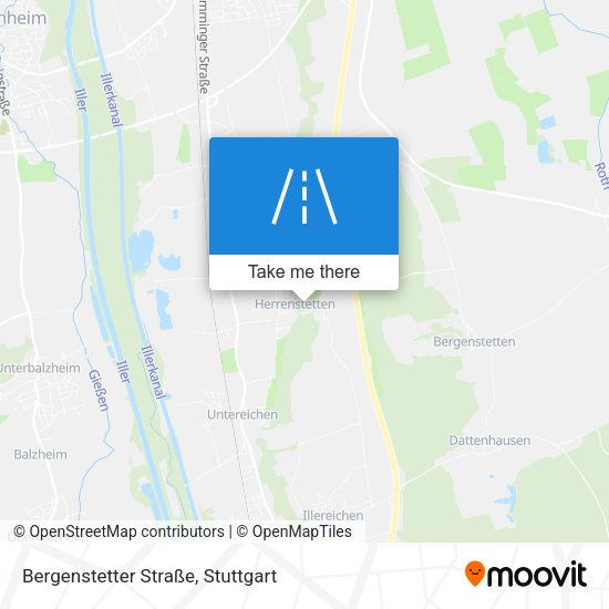 Bergenstetter Straße map