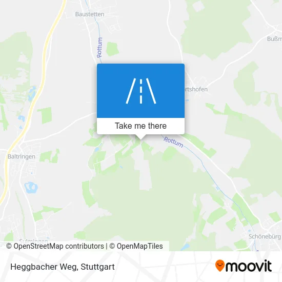 Карта Heggbacher Weg