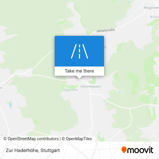 Карта Zur Haderhöhe