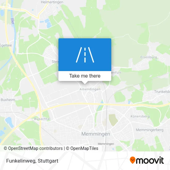 Карта Funkelinweg