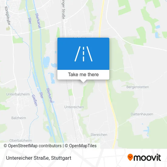 Карта Untereicher Straße