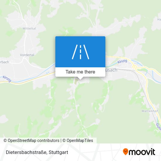 Dietersbachstraße map