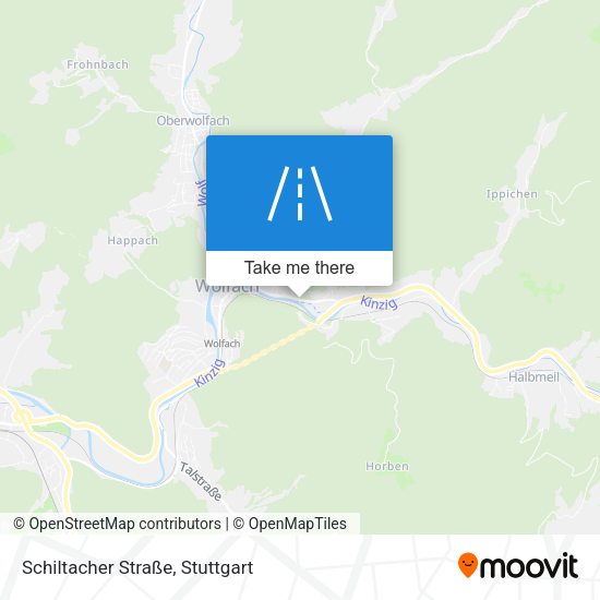 Schiltacher Straße map