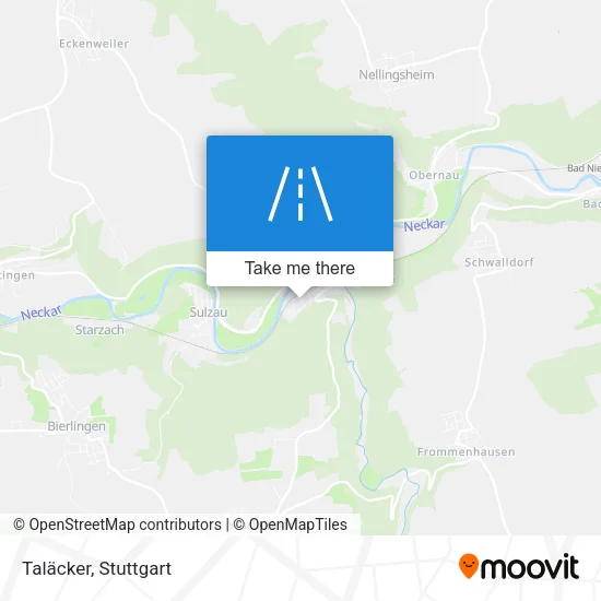 Карта Taläcker
