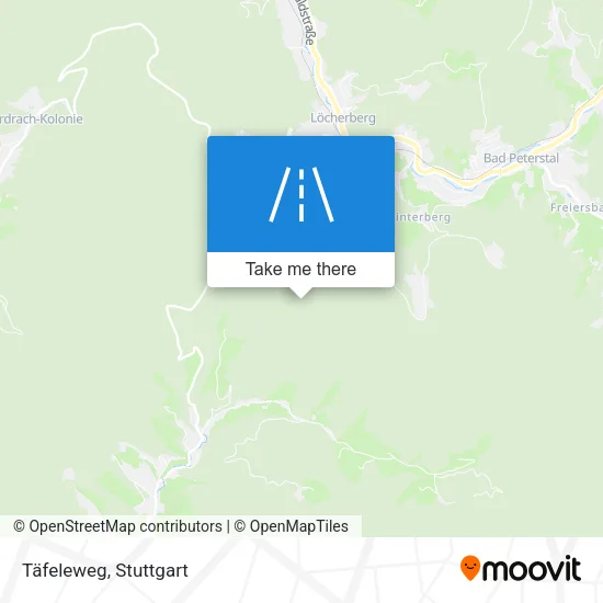 Карта Täfeleweg