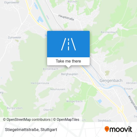 Stiegelmattstraße map