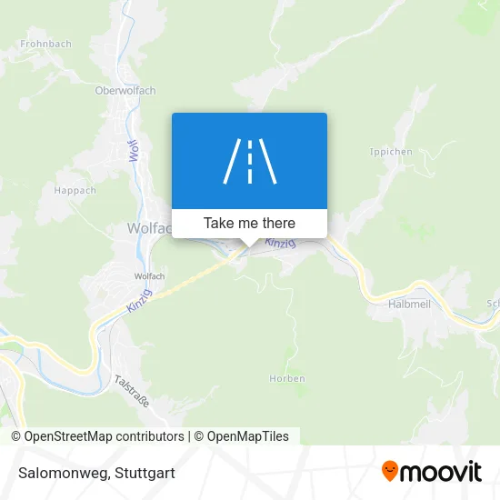 Карта Salomonweg
