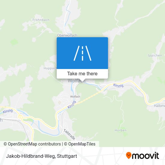 Jakob-Hildbrand-Weg map