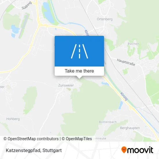 Карта Katzenstegpfad