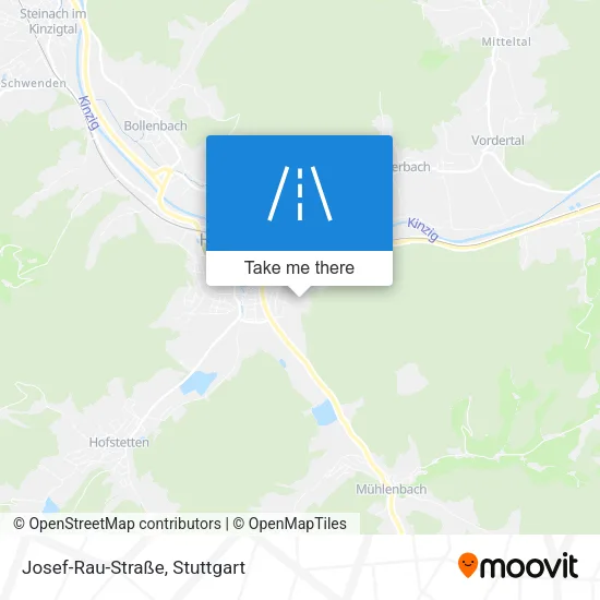 Карта Josef-Rau-Straße