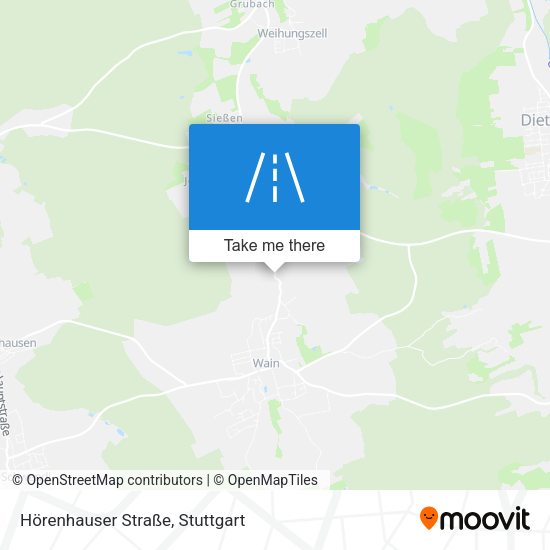 Hörenhauser Straße map