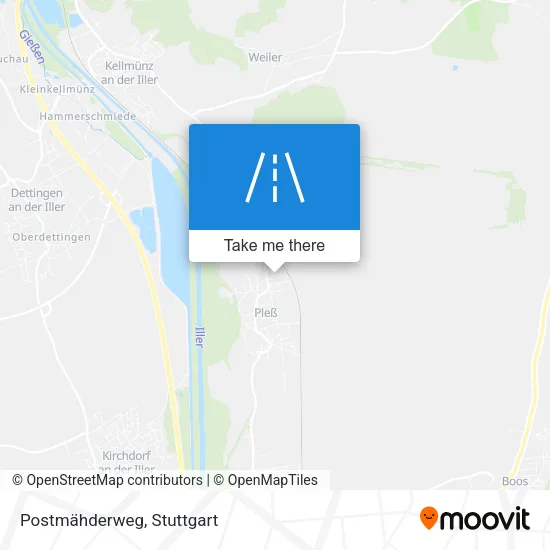 Карта Postmähderweg