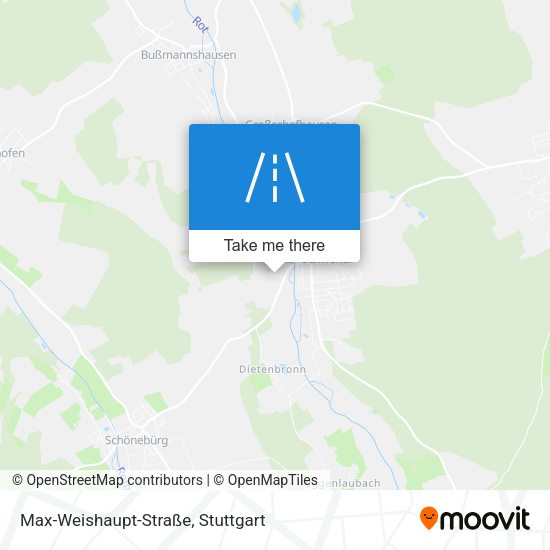 Max-Weishaupt-Straße map