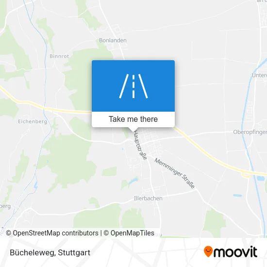 Карта Bücheleweg