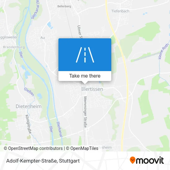 Карта Adolf-Kempter-Straße