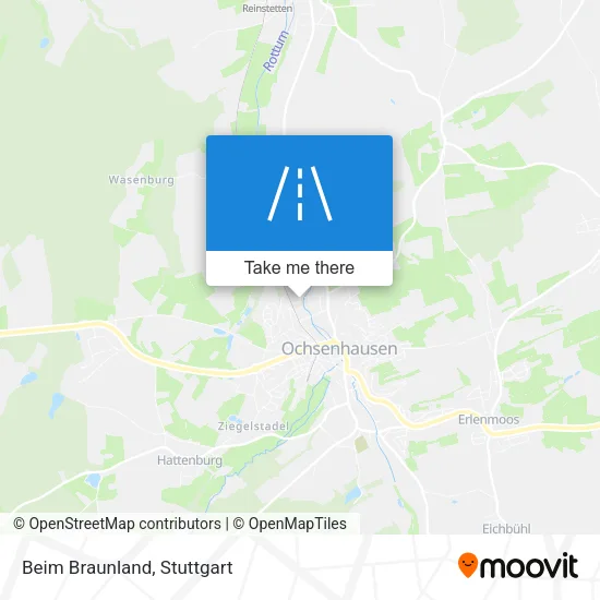 Карта Beim Braunland