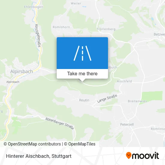 Карта Hinterer Aischbach