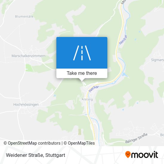 Weidener Straße map