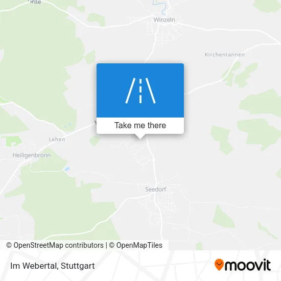 Карта Im Webertal