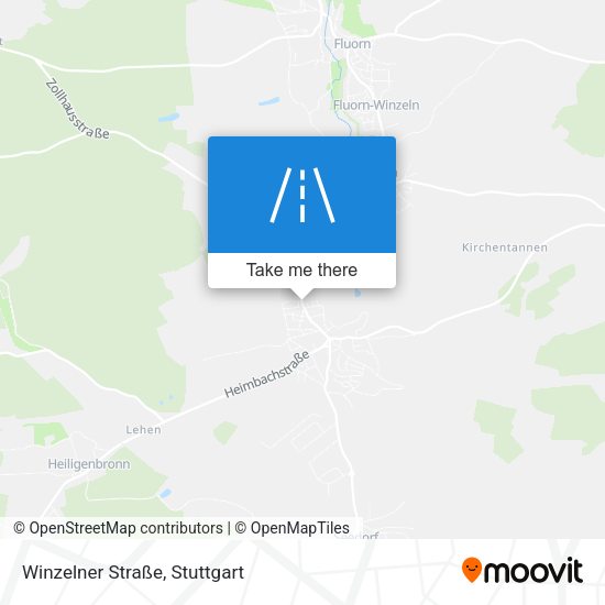 Winzelner Straße map