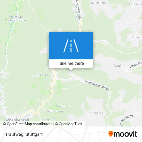 Карта Traufweg
