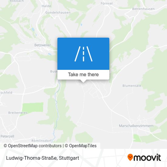 Ludwig-Thoma-Straße map