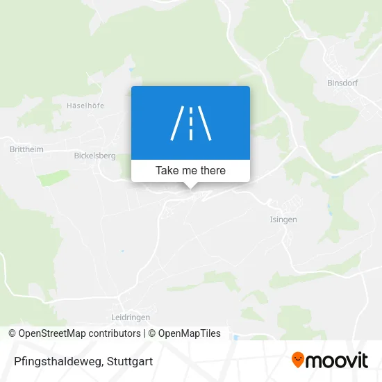 Карта Pfingsthaldeweg