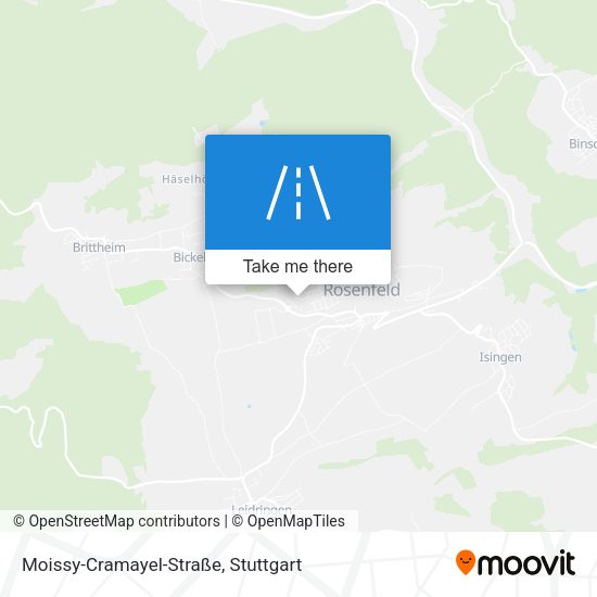 Moissy-Cramayel-Straße map