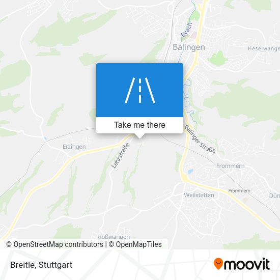 Карта Breitle