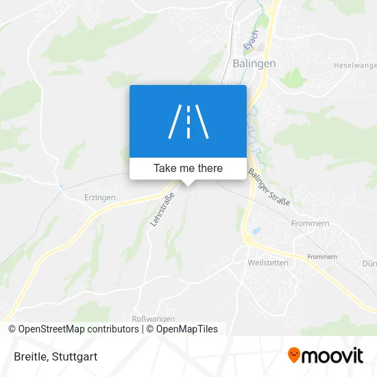 Карта Breitle