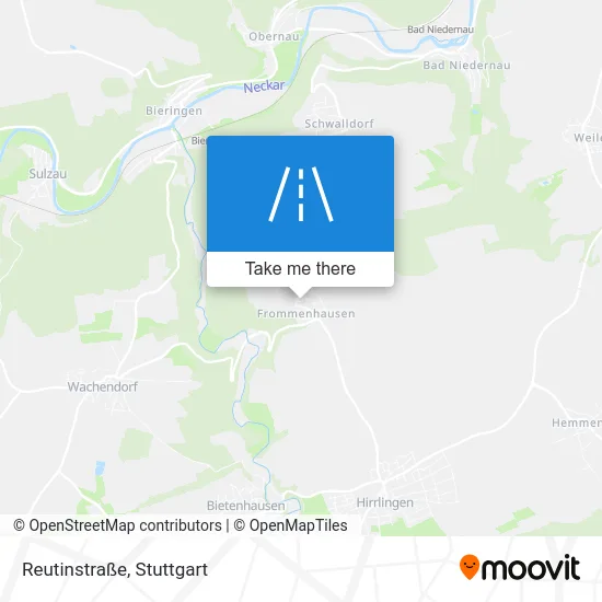 Карта Reutinstraße