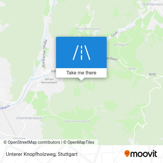 Карта Unterer Knopfholzweg