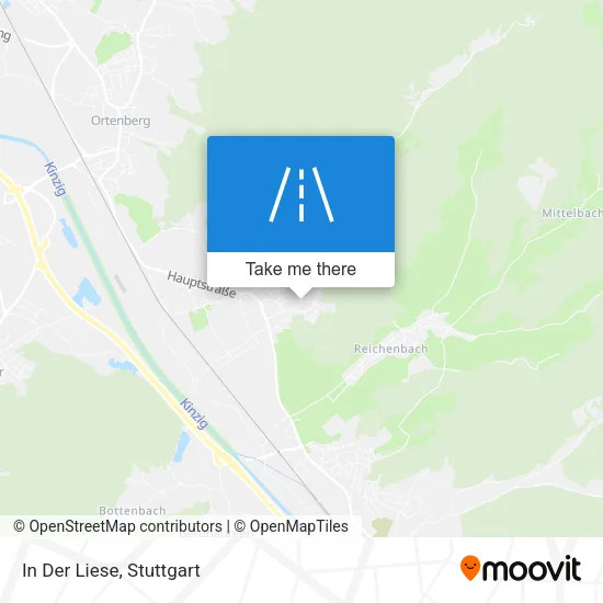 In Der Liese map