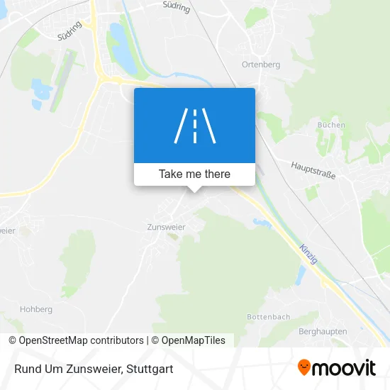 Карта Rund Um Zunsweier