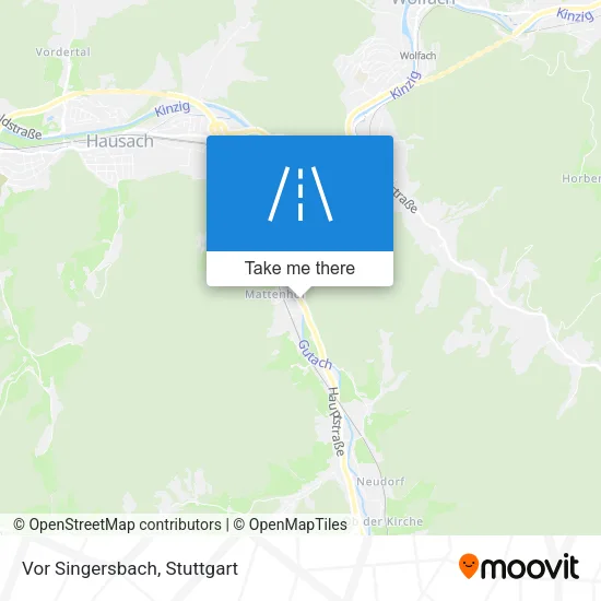 Карта Vor Singersbach