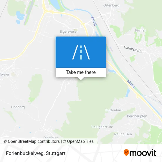Карта Forlenbuckelweg
