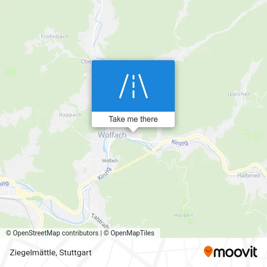Карта Ziegelmättle