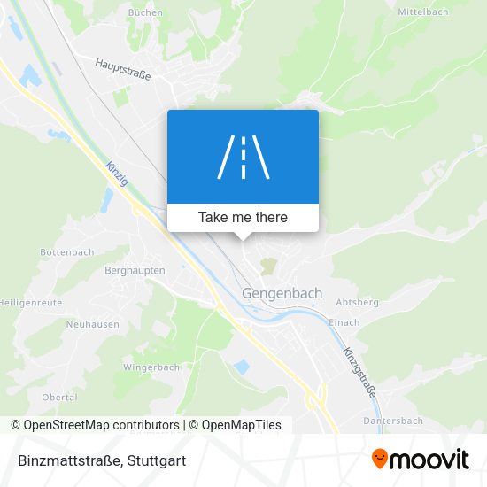 Binzmattstraße map