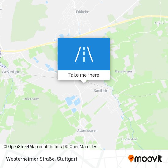 Westerheimer Straße map