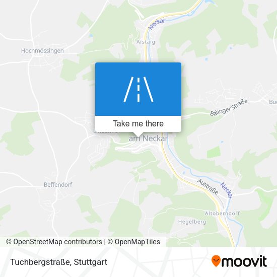 Tuchbergstraße map