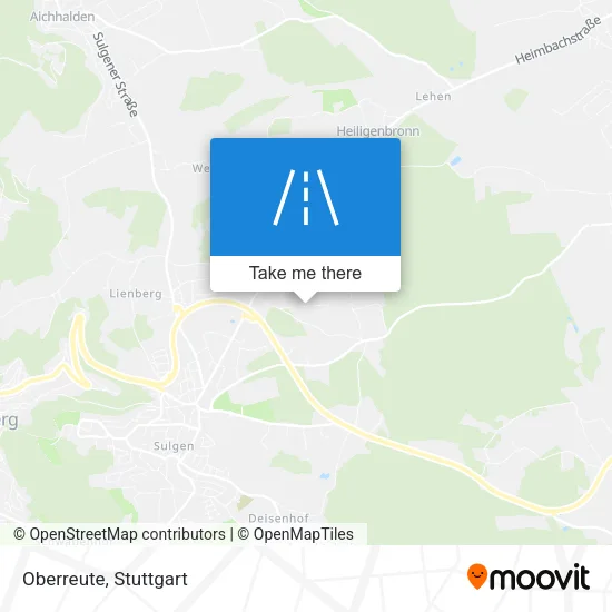 Карта Oberreute