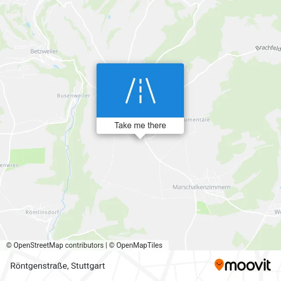 Карта Röntgenstraße