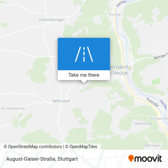 August-Gaiser-Straße map