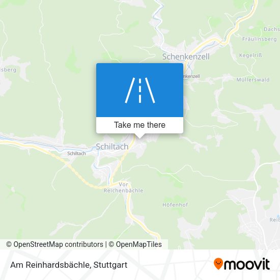 Am Reinhardsbächle map