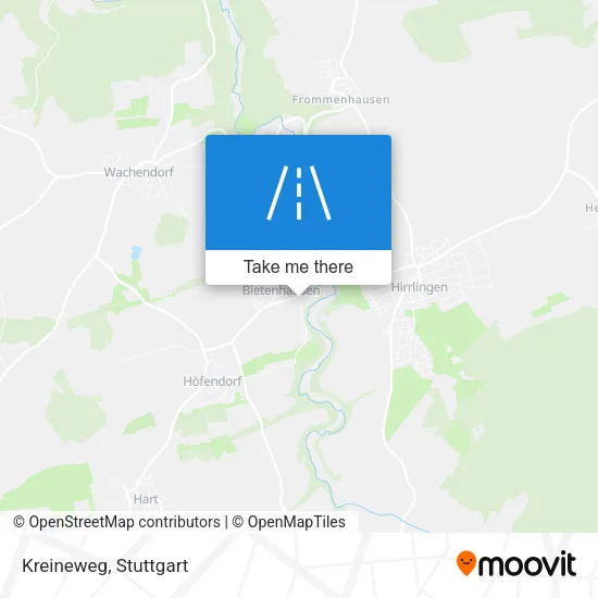 Карта Kreineweg