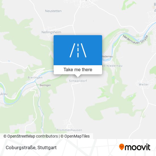 Coburgstraße map